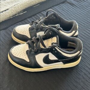 Nike Kids Black and White Sneakers